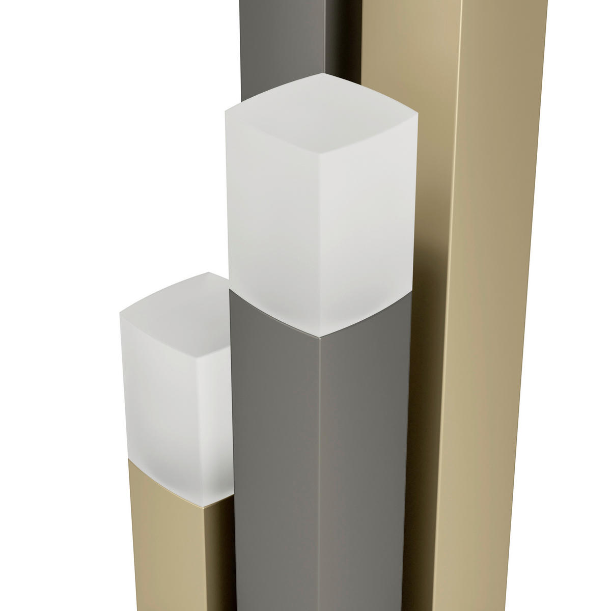 LED-TISCHLEUCHTE 42,5 cm  - Goldfarben/Schwarz, Design, Kunststoff/Metall (42,5cm) - Eglo
