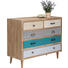 KOMMODE Kiefer, Paulownia massiv, Schichtholz lackiert Multicolor - Multicolor, Design, Holz (80/90/40cm) - Kare-Design KOMMODE Kiefer, Paulownia massiv, Schichtholz lackiert Multicolor - Multicolor, Design, Holz (80/90/40cm) - Kare-Design