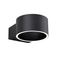 LED-WANDLEUCHTE 18,5/15/8 cm   - Grau, Design, Kunststoff/Metall (18,5/15/8cm) - Neuhaus PURE