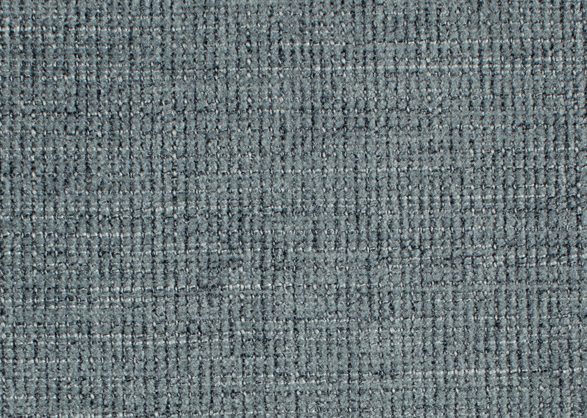HOCKER Textil Grau  - Alufarben/Grau, Konventionell, Textil/Metall (67/44/58cm) - Beldomo Comfort