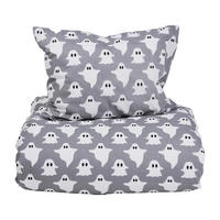 PÅSLAKANSET 2-teilig vävt tyg 150/210 cm  - grå, Basics, textil (150/210cm)