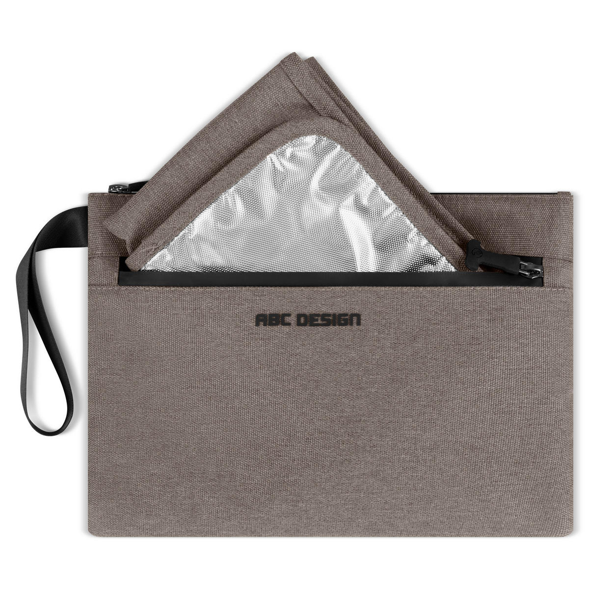 WICKELTASCHE Organizer Classic  - Graubraun, Basics, Textil (4,5/30/21cm) - ABC Design