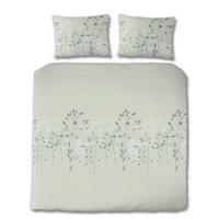 BETTWÄSCHE 3-teilig Satin 200/220 cm  - Salbeigrün, Basics, Textil (200/220cm) - Florella