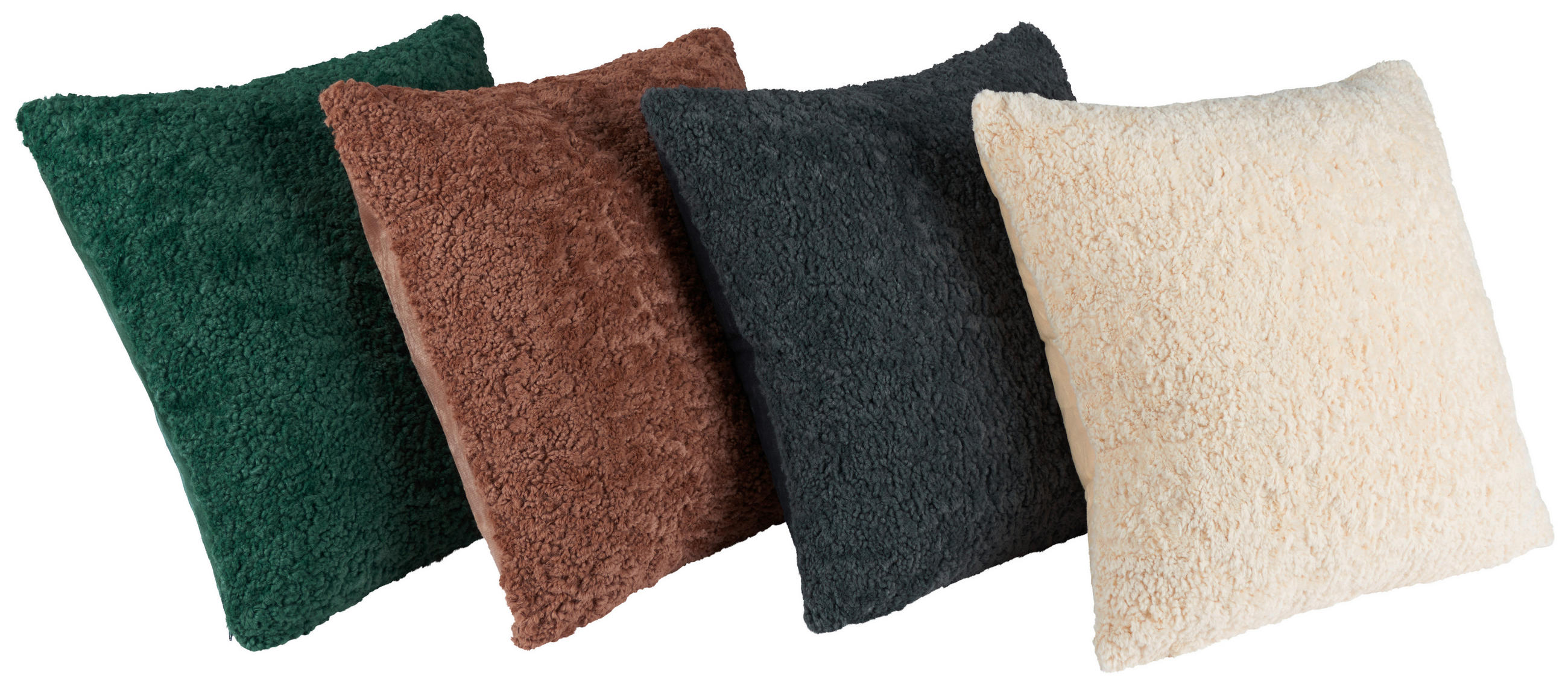 KUDDFODRAL SAMBESI 48/48 cm  - antracit, Klassisk, textil (48/48cm) - Novel
