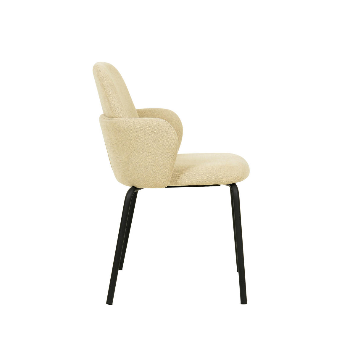 GARTENSTUHL-SET Beige  - Beige, LIFESTYLE, Holz/Metall (54.5/81/58cm)
