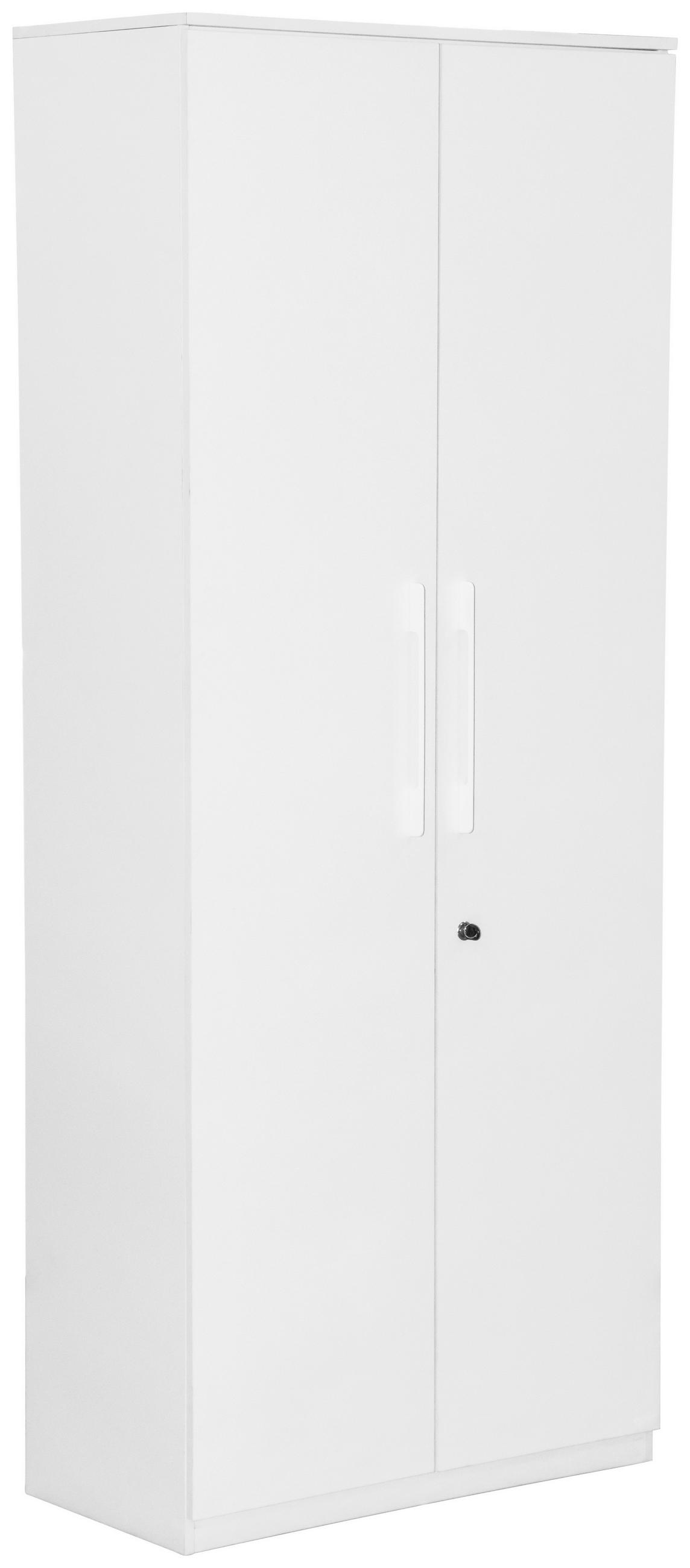 AKTENSCHRANK Weiß  - Weiß, MODERN, Holzwerkstoff (80/197/40cm) - Venda