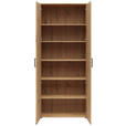 MEHRZWECKSCHRANK 80/195/40 cm  - Anthrazit/Schwarz, MODERN, Holzwerkstoff/Kunststoff (80/195/40cm) - Carryhome