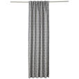 FERTIGVORHANG LINNE blickdicht 140/245 cm   - Anthrazit, Trend, Textil (140/245cm) - Dieter Knoll