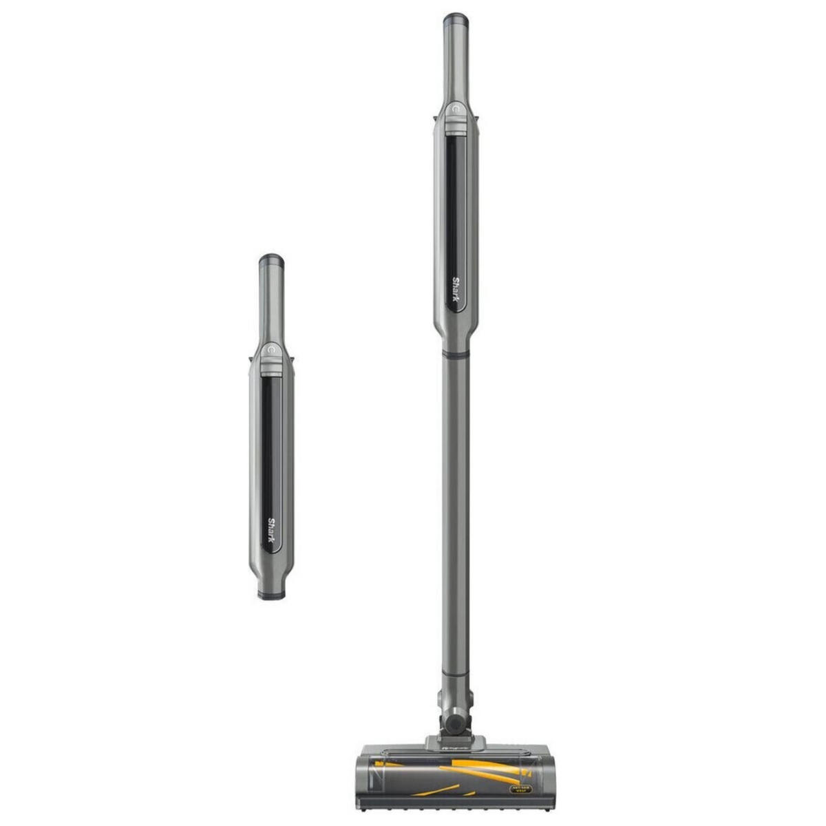 AKKU-HANDSTAUBSAUGER  - Grau Hochglanz/Grau, Basics, Kunststoff (28,5/25,5/112cm)