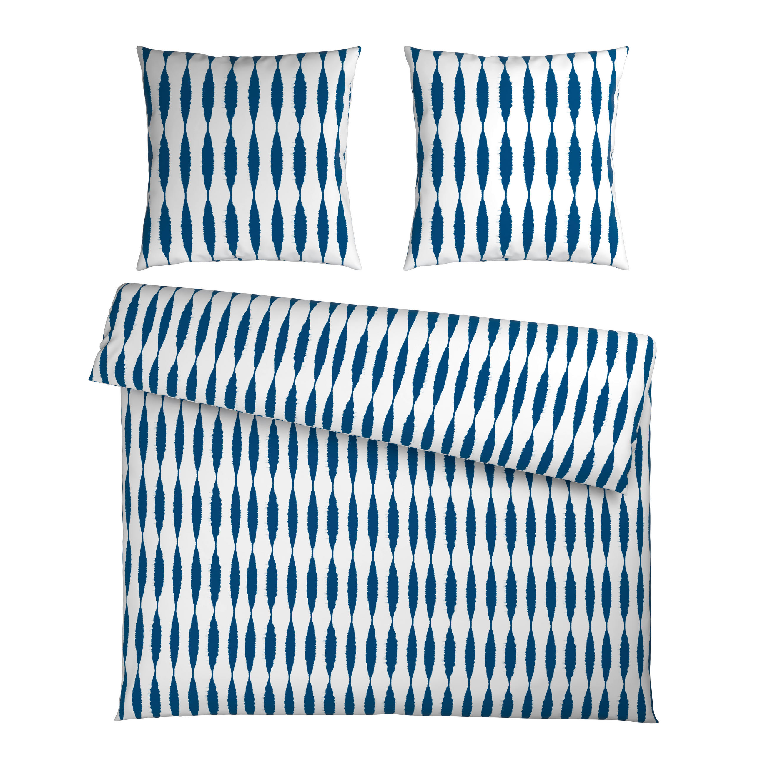 BETTWÄSCHE Voile 200/200 cm  - Blau, Textil (200/200cm) - Novel