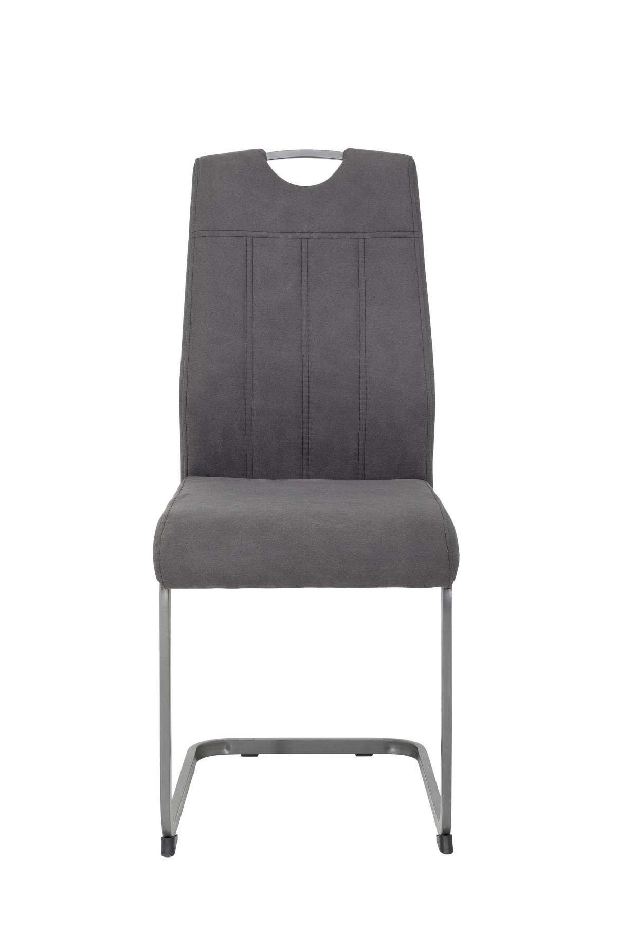 TISCHGRUPPE Anthrazit, Eiche Artisan  - Anthrazit/Eiche Artisan, MODERN, Textil/Metall (140 - 220/76/90cm) - MID.YOU