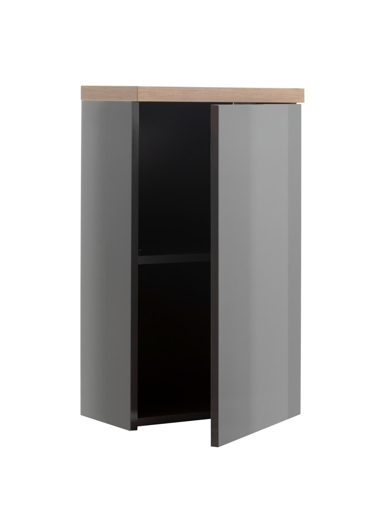 VISEČA OMARA 39.6/66.8/22 cm  - Moderno, leseni material (39.6/66.8/22cm)