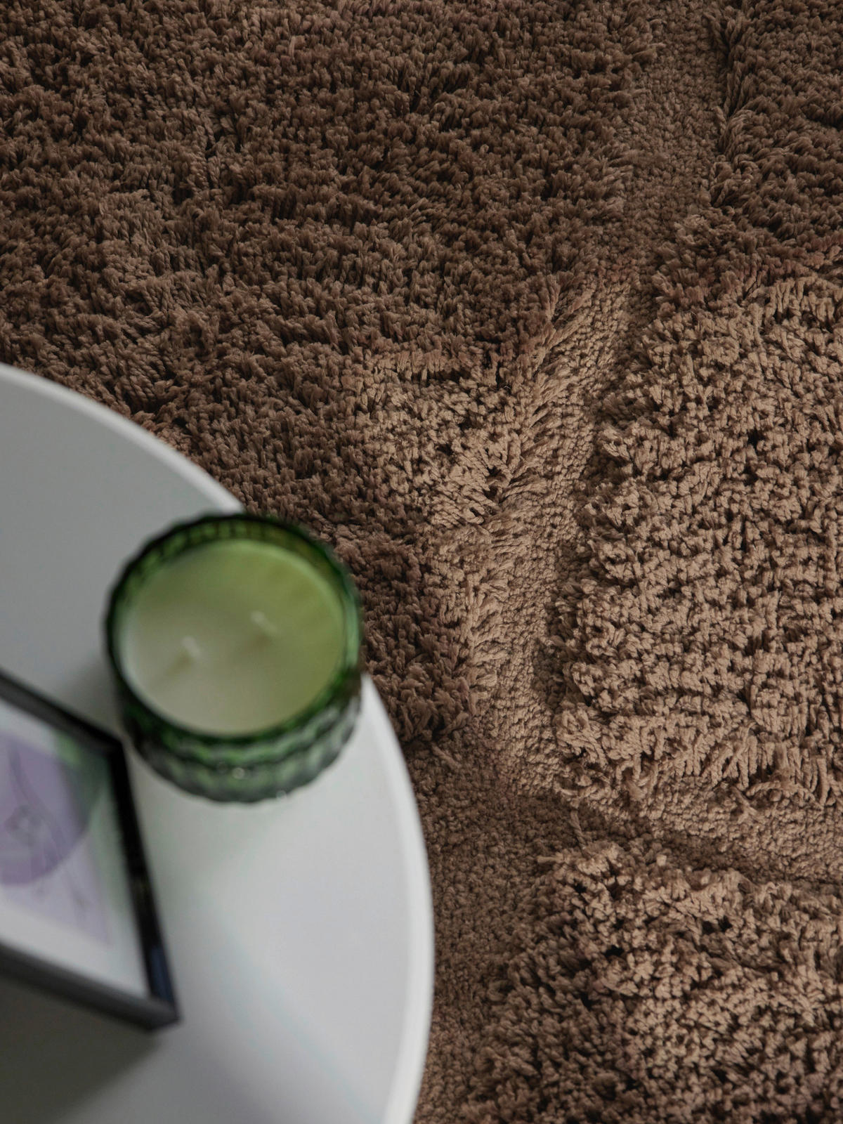 HOCHFLORTEPPICH 150 cm Lambeth Braun rund  - Braun, Basics, Textil (150cm) - Ted Baker