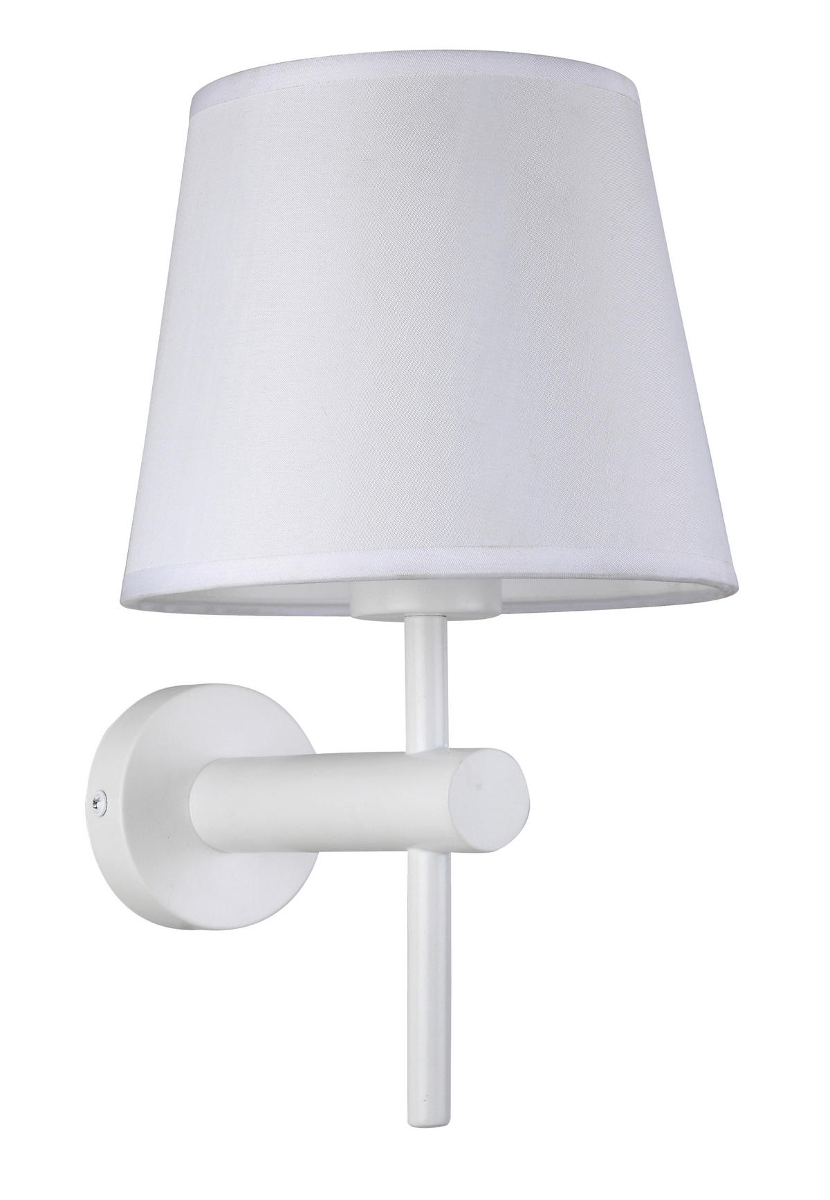 VÄGGLAMPA Tivoli   - vit, Klassisk, textil (31.5/18/22cm)