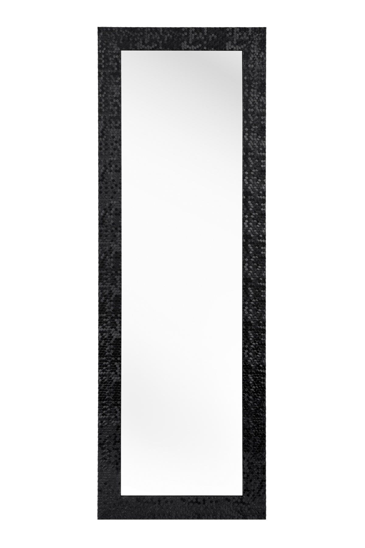 WANDSPIEGEL 50/150/2 cm  - Schwarz, Lifestyle, Glas/Kunststoff (50/150/2cm) - Carryhome
