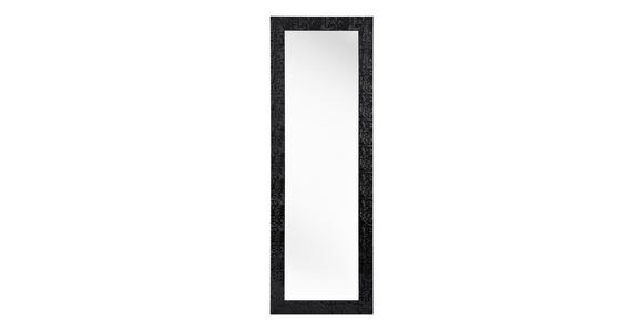 WANDSPIEGEL 50/150/2 cm    in rechteckig  - Schwarz, LIFESTYLE, Glas/Kunststoff (50/150/2cm) - Carryhome