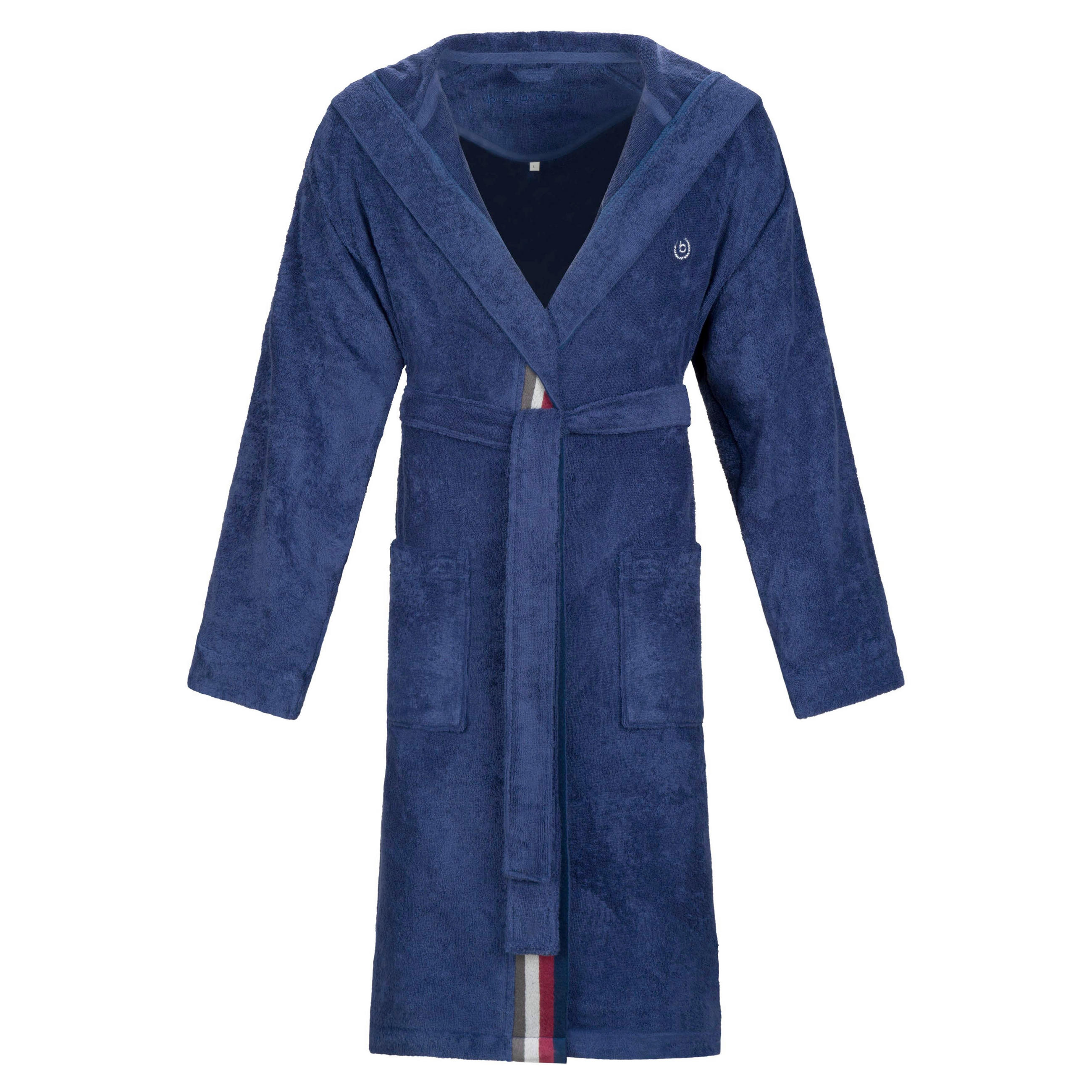 BADEMANTEL M Herren  - Blau, Basics, Textil (Mnull) - Bugatti