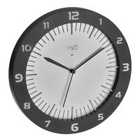 FUNKUHR 30,3/4,5/30,3 cm   - Schwarz, Basics, Kunststoff (30,3/4,5/30,3cm)
