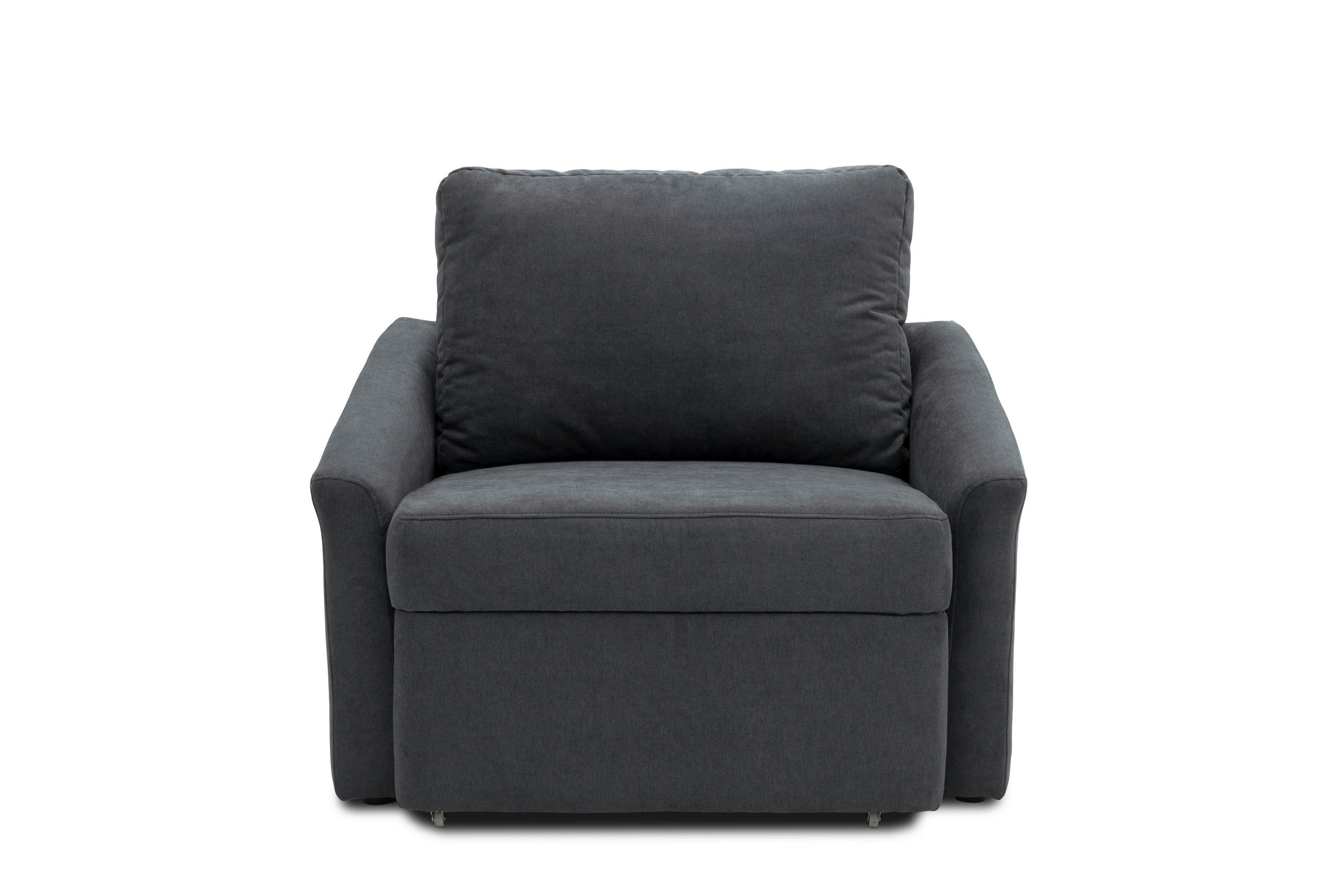 SCHLAFSESSEL RELAX BOX Mikrofaser Schlammfarben    - Schlammfarben/Beige, Basics, Kunststoff/Textil (108/86/96cm) - MID.YOU