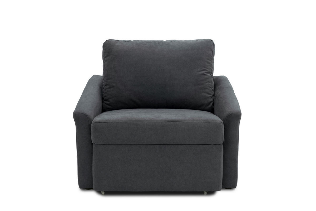 SCHLAFSESSEL RELAX BOX Mikrofaser Schlammfarben    - Schlammfarben/Beige, Basics, Kunststoff/Textil (108/86/96cm) - MID.YOU