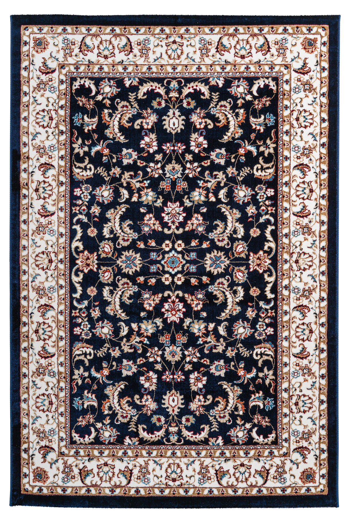 FLACHWEBETEPPICH 80/150 cm My Isfahan Dunkelblau  - Dunkelblau, LIFESTYLE, Textil (80/150cm) - Obsession