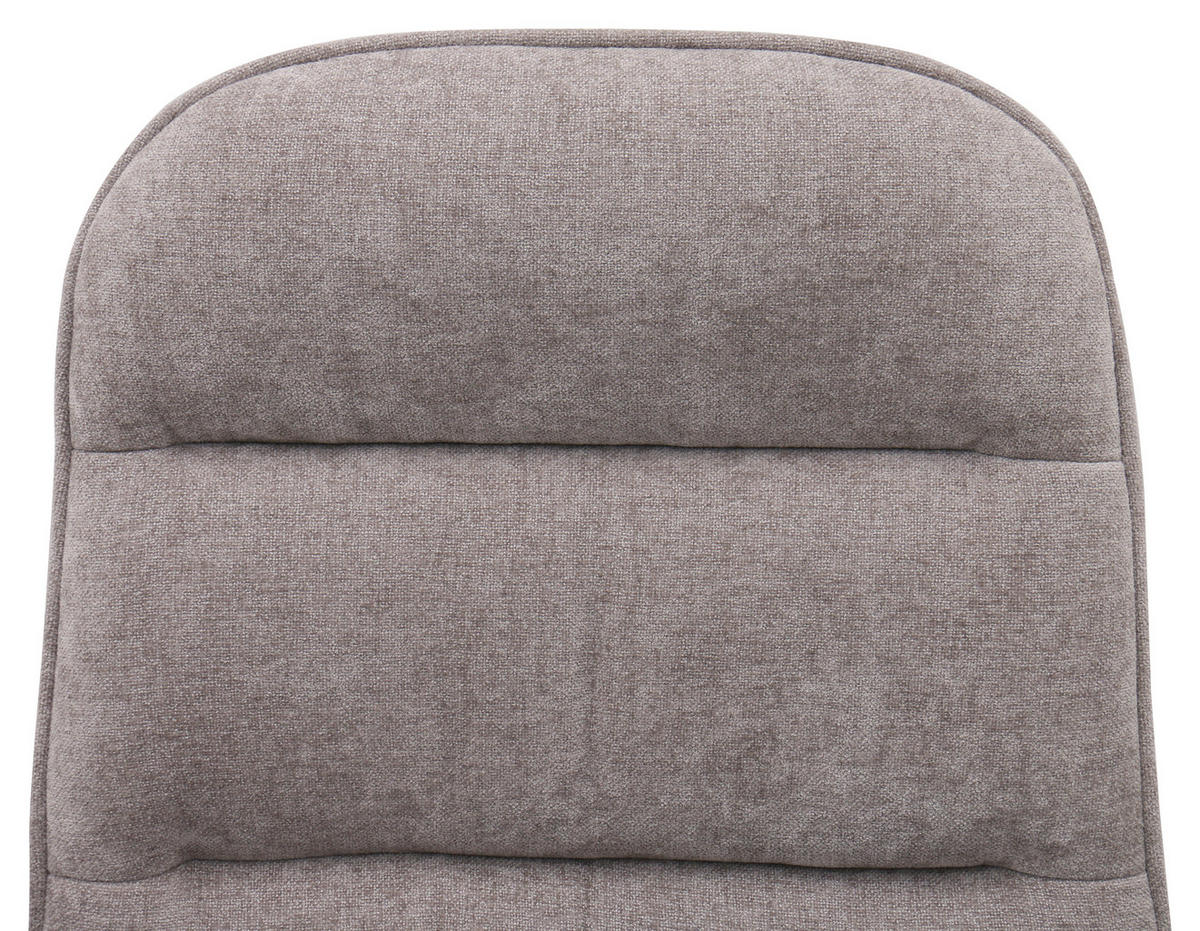 ARMLEHNSTUHL  Sitzfläche 360° drehbar Webstoff  Grau, Schwarz, Dunkelgrau  - Dunkelgrau/Schwarz, MODERN, Textil/Metall (62.5/99/71cm) - Livetastic