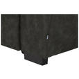 ECKSOFA  in Lederlook Anthrazit  230/263 cm  - Anthrazit/Schwarz, Design, Kunststoff/Textil (230/263cm) - Hom`in