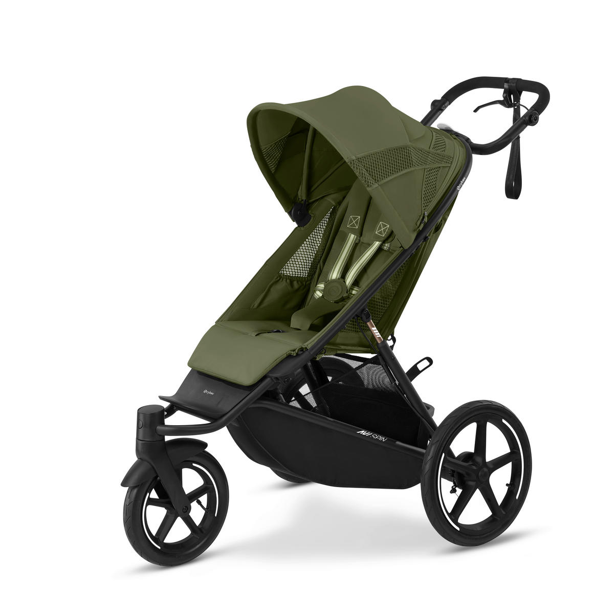 JOGGER Avi Spin  - Olivgrün, Basics, Textil (118.5/68.5/113cm) - cybex GOLD