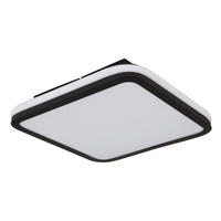 LED SVJETILJKA STROPNA JAXXI  - crna/opalna, Basics, metal/plastika (35,5/35,5/7cm)