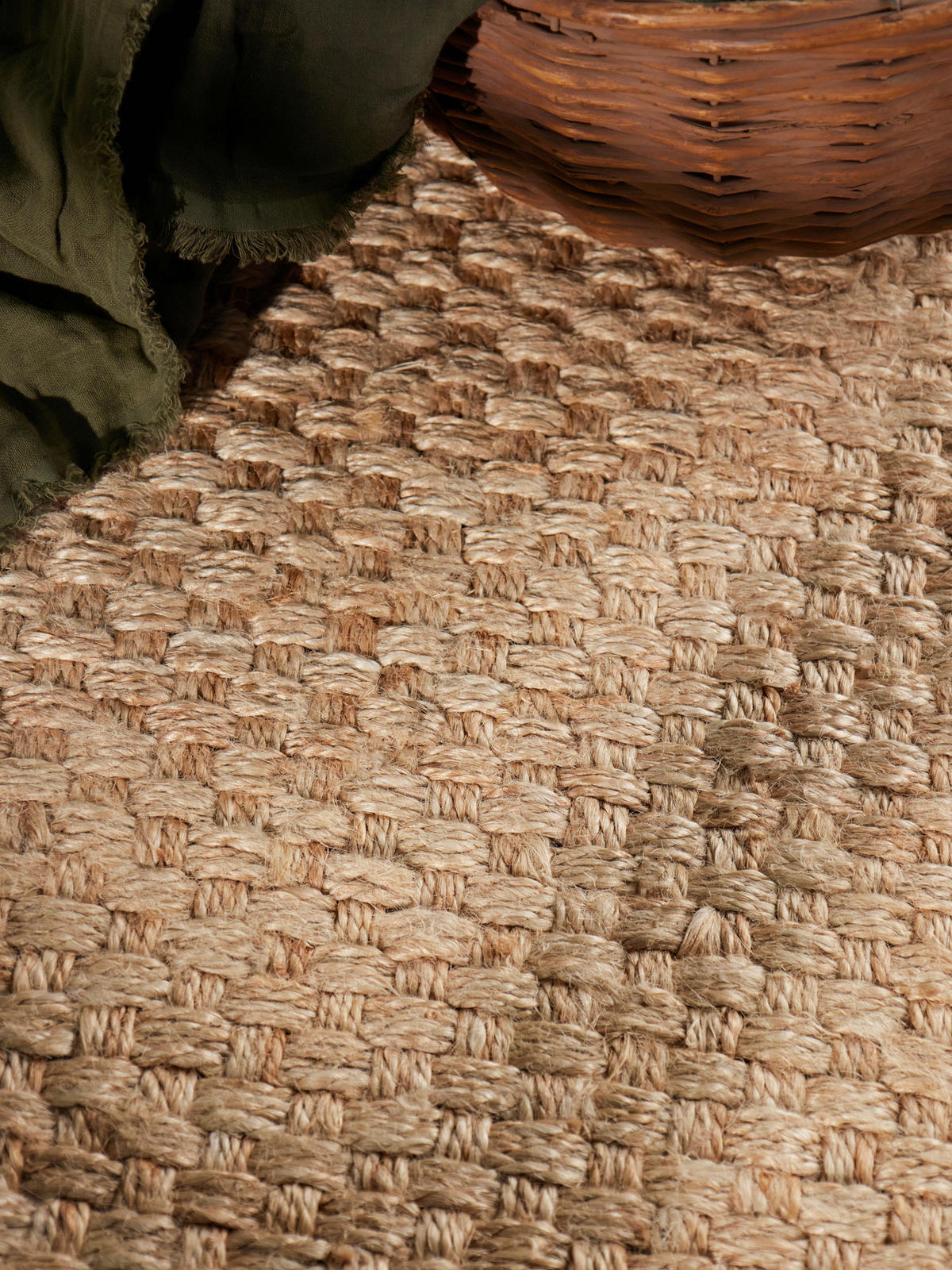 JUTETEPPICH 80/200 cm Handloom 1.0 Goldbraun  - Goldbraun, Basics, Textil (80/200cm) - Hanse Home