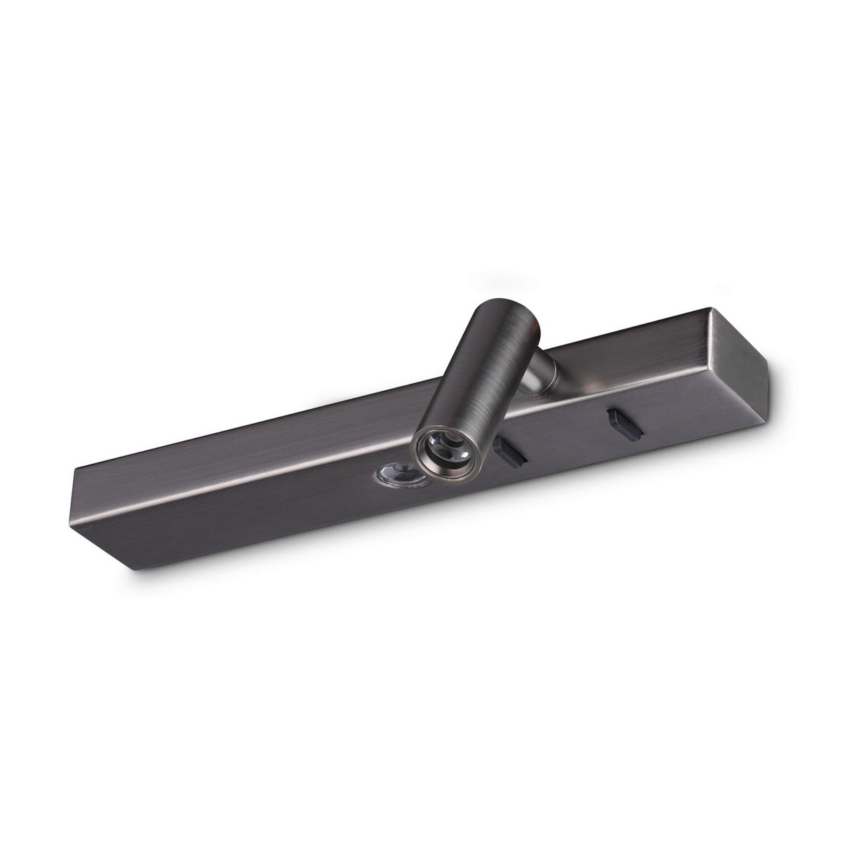 LED-WANDLEUCHTE 22/6/6,5 cm   - Nickelfarben, Basics, Metall (22/6/6,5cm) - Ideal Lux