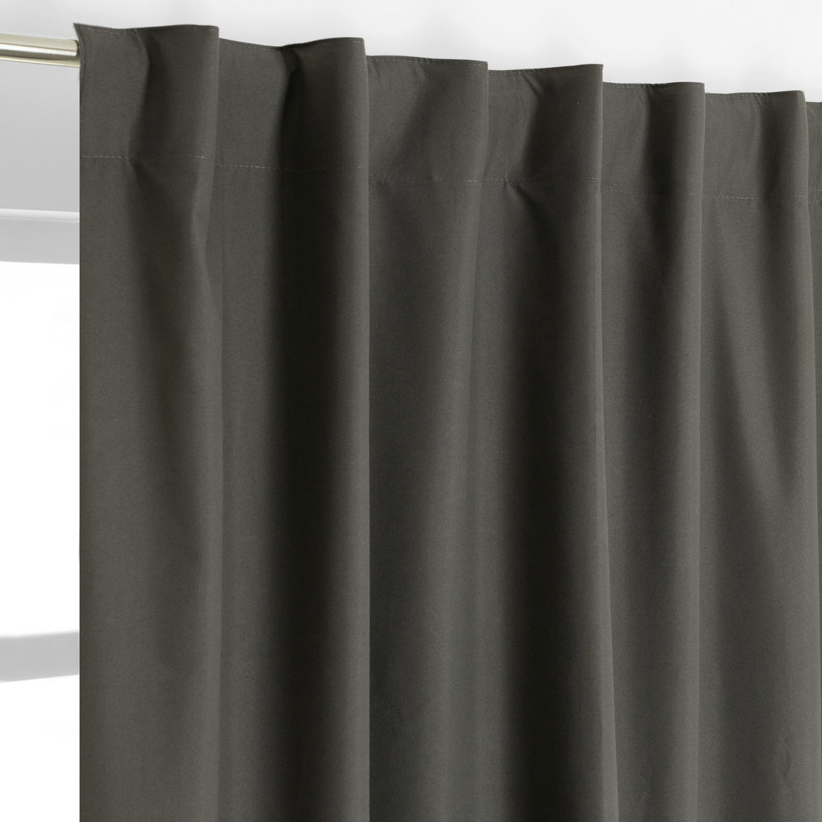 FERTIGVORHANG  black-out (lichtundurchlässig)   135/280 cm  - Anthrazit, Basics, Textil (135/280cm)
