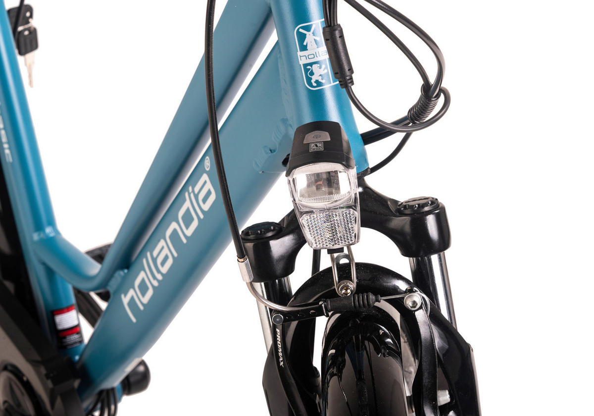 ELEKTROFAHRRAD - Blau, Basics, Metall (21/116/188cm) - Atrigo