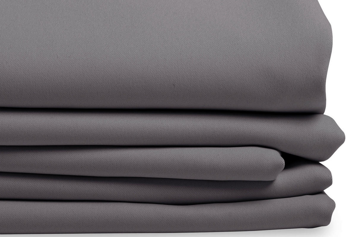 VERDUNKELUNGSVORHANG Verdunkelung  - Grau, Basics, Textil (140/260cm)