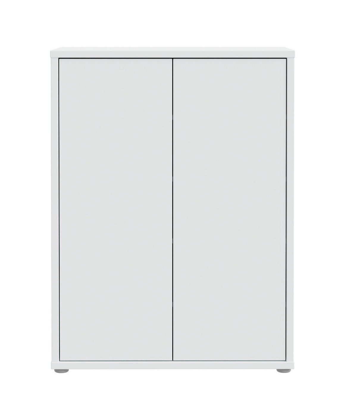 SCHUHSCHRANK Alice Springs  in 75/100/35 cm  - Hellgrau/Grau, Modern, Holzwerkstoff/Kunststoff (75/100/35cm) - Xora