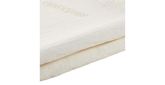 WOHNDECKE 130/170 cm - Weiß, KONVENTIONELL, Textil (130/170cm) - Ambiente
