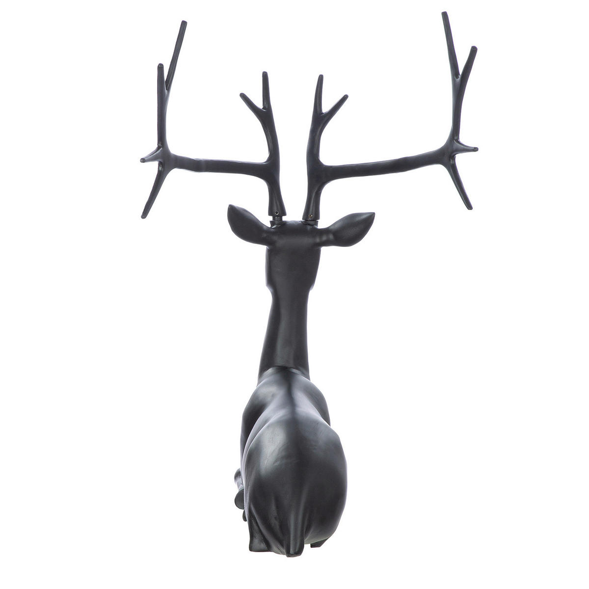 DEKOHIRSCH - Schwarz, Basics, Metall (64/83/41cm)