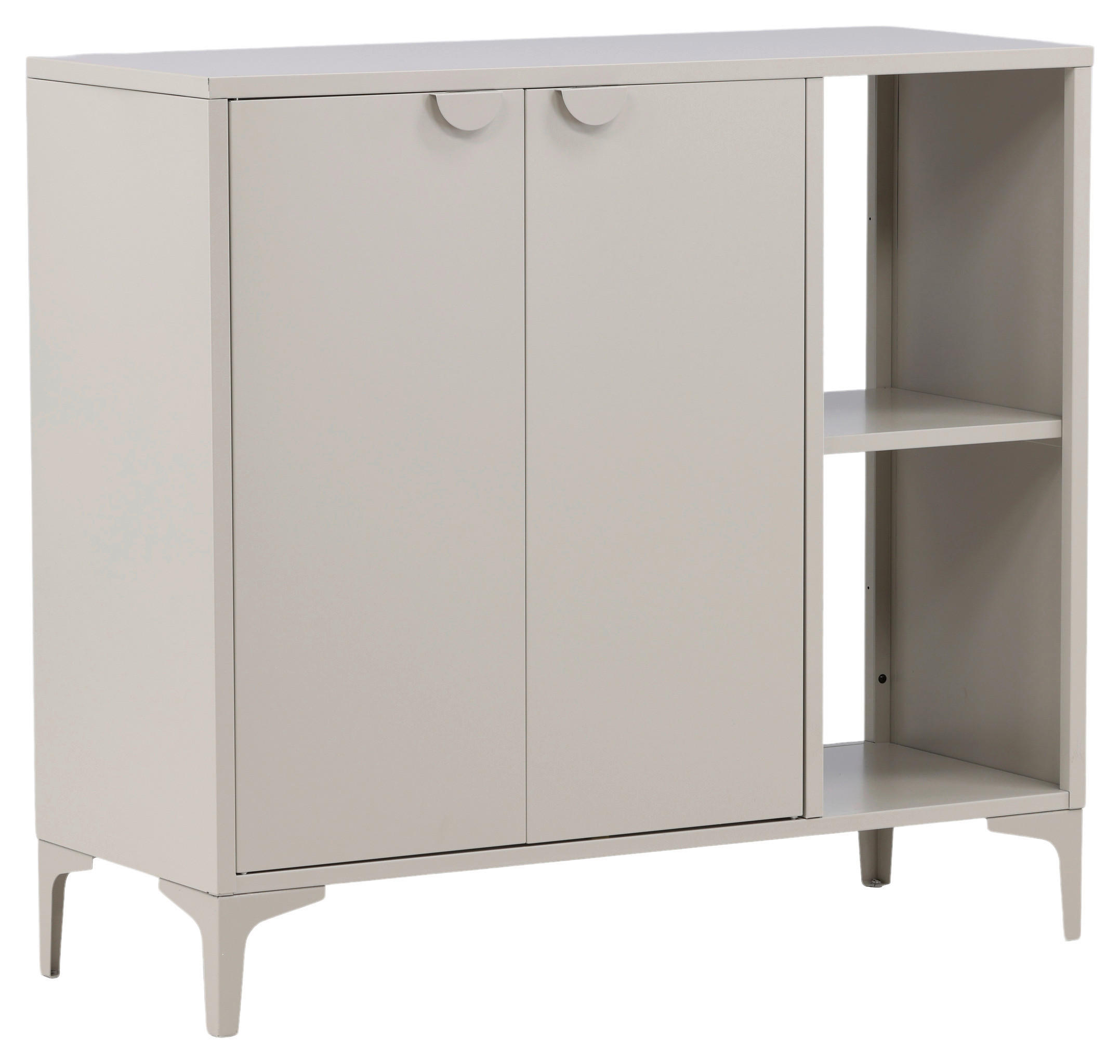 SIDEBOARD  in 110/100/42 cm  - Beige, Design, Metall (110/100/42cm) - Livetastic