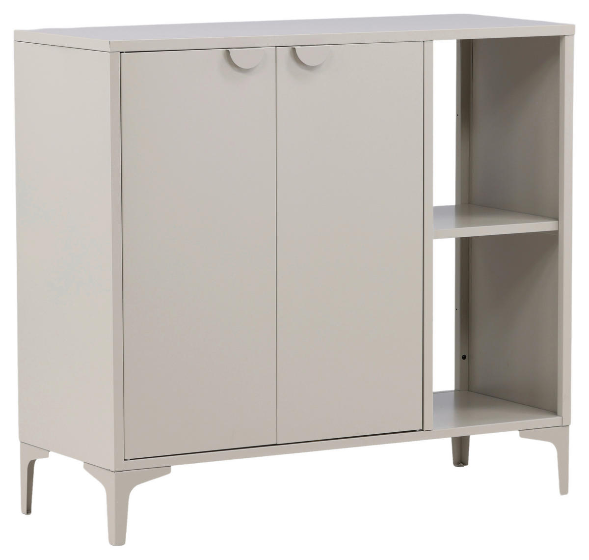 SIDEBOARD 110/100/42 cm  - beige, Design, metall (110/100/42cm) - Livetastic