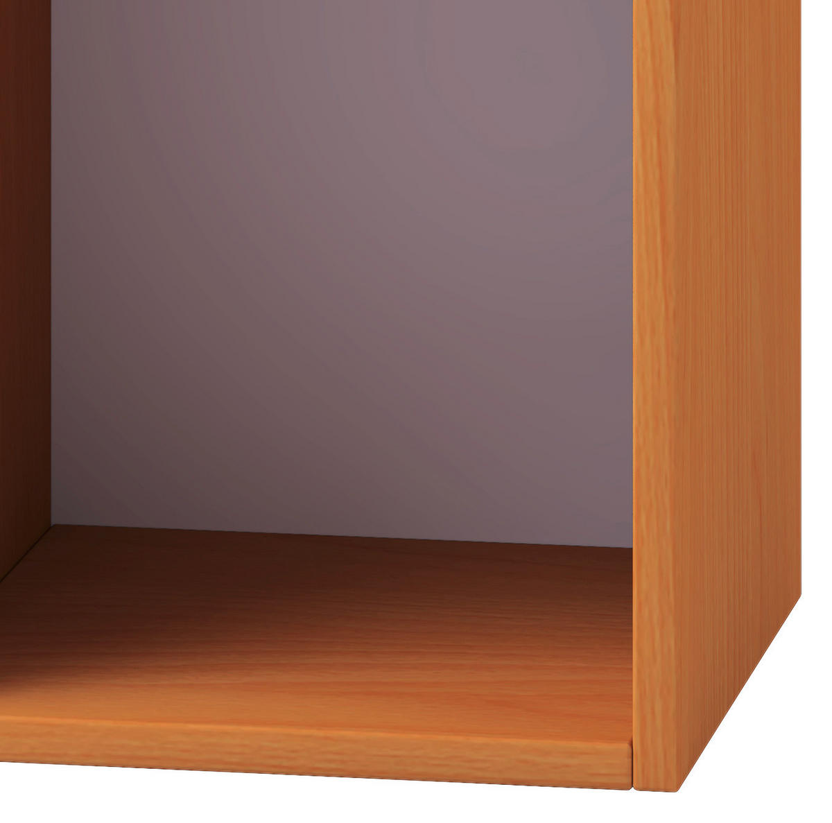 SCHALLPLATTENREGAL Buchefarben  - Buchefarben, KONVENTIONELL, Holzwerkstoff (34/115/29cm) - MID.YOU