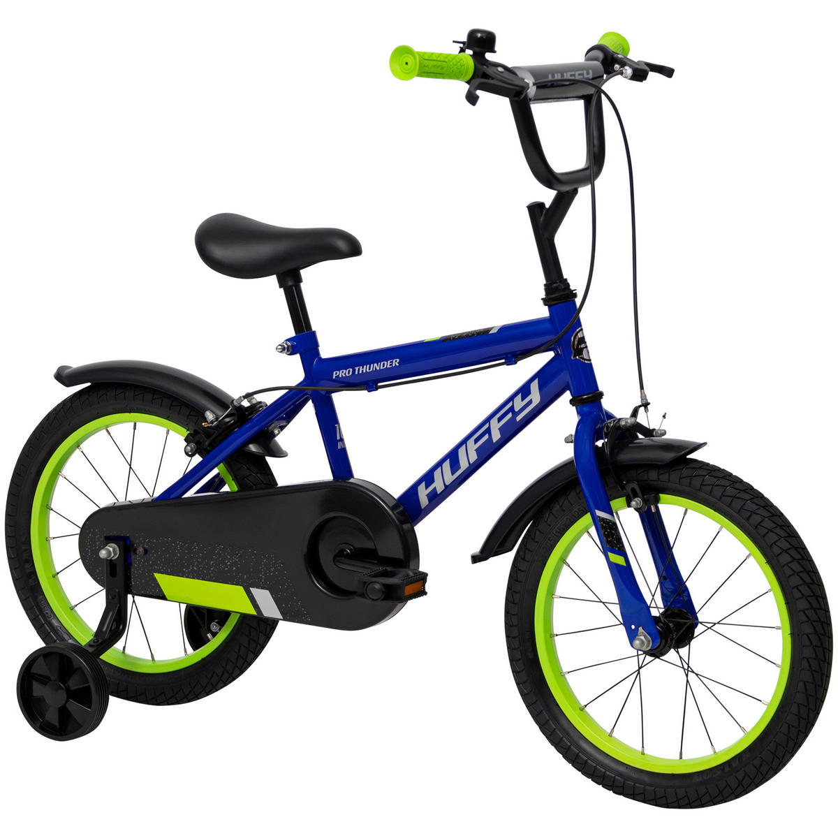 KINDERFAHRRAD 16 Zoll  - Blau, Basics, Metall (56/83,5/108,5cm)