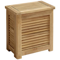 TRUHE - Teakfarben, Romantik / Landhaus, Holz (45/48/31cm) - MID.YOU
