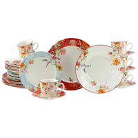 KOMBISERVICE Crimson 30-teilig  - Multicolor, Basics, Keramik - Creatable
