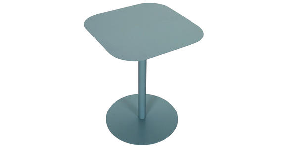 BEISTELLTISCH 40/40/50 cm Mintgrün organisch  - Mintgrün, Design, Metall (40/40/50cm) - Landscape