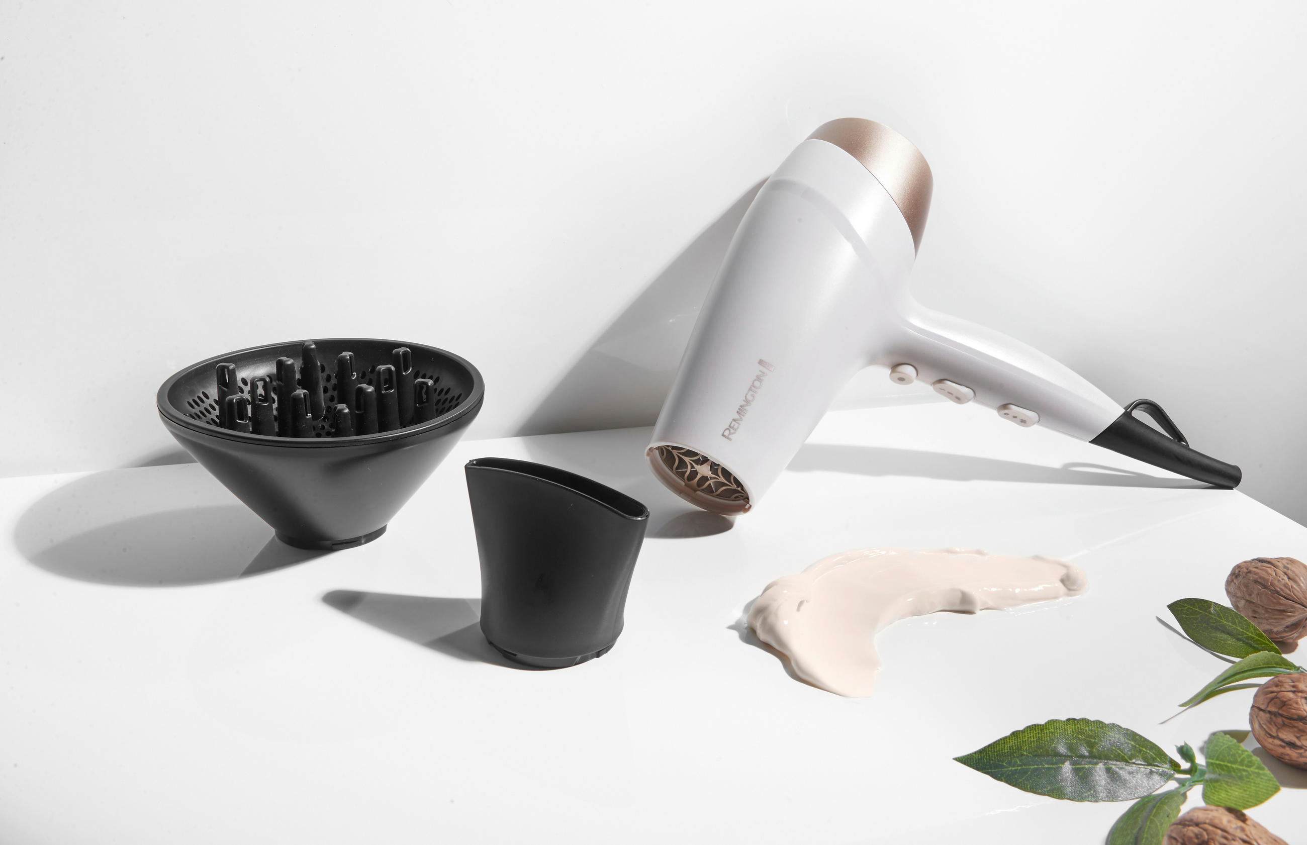 HAARTROCKNER Haartrockner  - Beige, Basics, Kunststoff (8,5/28,5/20,5cm) - Russell Hobbs