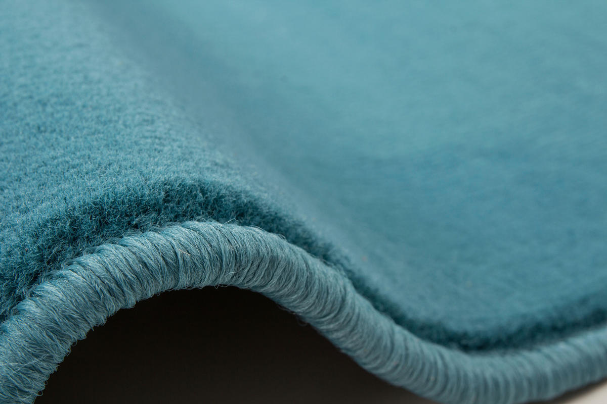 LÄUFER 80/150 cm Passage  - Türkis, Basics, Textil (80/150cm) - Kayoom
