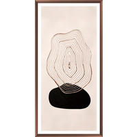 Pictură În Ulei 40/85 cm  - bronz/multicolor, Design, textil/material pe bază de lemn (40/85cm) - Monee