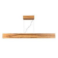 LED-HÄNGELEUCHTE    - Teakfarben, Natur, Holz/Kunststoff (48/5/127cm) - Elstead Lighting