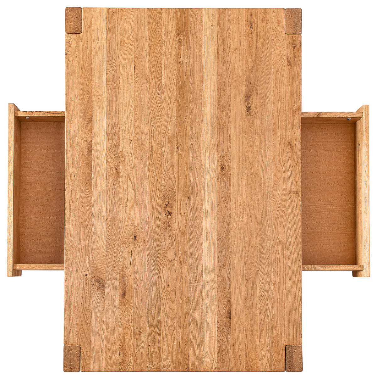 COUCHTISCH in Holz 110/70/47,5 cm  - Wildeiche, Konventionell, Holz (110/70/47,5cm) - Linea Natura