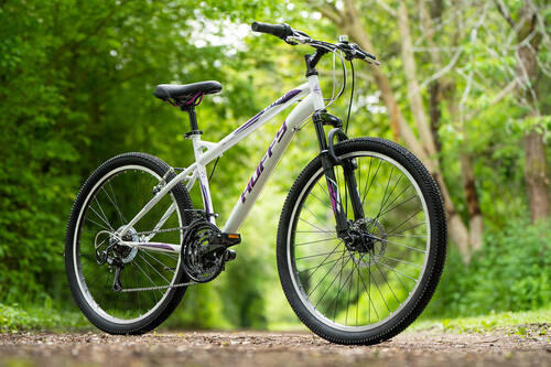 MOUNTAINBIKE 26 Zoll Kinder  - Weiß, Basics, Metall (61,8/177/104,1cm)